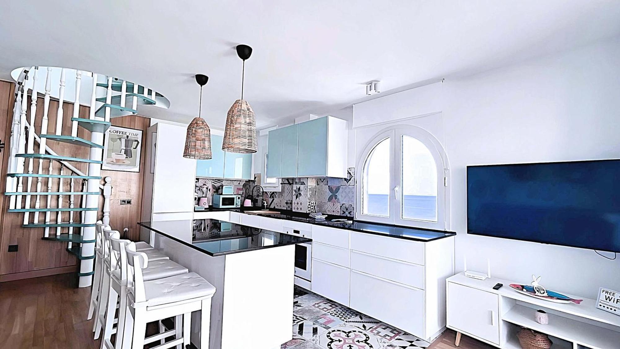 모르체 Atico De Albaida Duplex Frente Al Mar 아파트 외부 사진